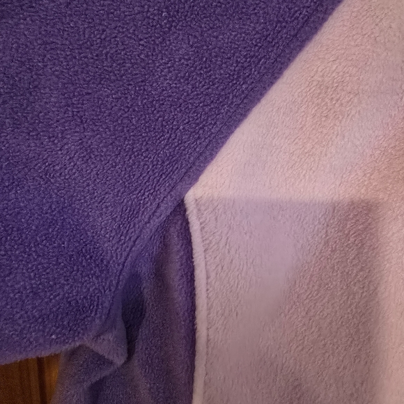 Columbia Kids' Lavender and Violet Fleece Hoodie - Picture 4 of 4